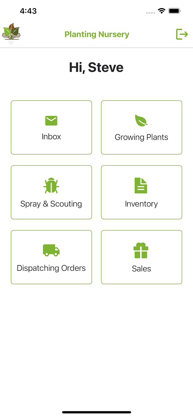 Planting Nursery Mobile App